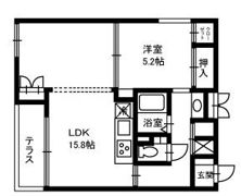 セゾンドルフ柊の間取り画像