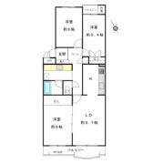 港南台プリンスハイツ 6号館 第2棟の間取り画像