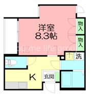 YKメゾンの間取り画像