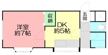 ハイツエーデルワイスの間取り画像