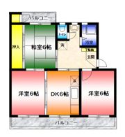 コーポ渡辺の間取り画像