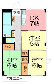 ヤマタケハウスの間取り画像