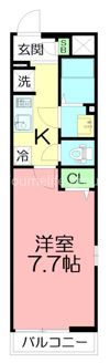 グレイス本厚木の間取り画像