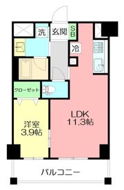 CASSIA藤沢本町の間取り画像