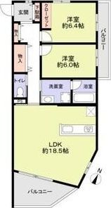 THE TAKASUNA KULTURCEの間取り画像