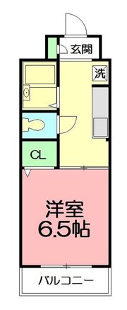 アルファコート鵠沼の間取り画像