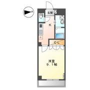 パラシオン平塚の間取り画像