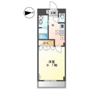 パラシオン平塚の間取り画像