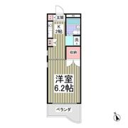 パールハイツ東八幡の間取り画像