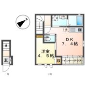 （仮称）善行新築アパートの間取り画像