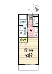 メゾンたくやの間取り画像