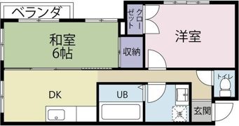 クロノス四之宮の間取り画像
