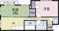 クロノス四之宮の間取り画像