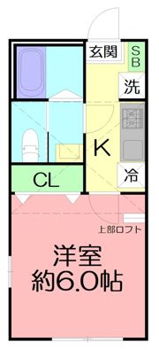 仮称）Wisteria Lagoon 大鋸3丁目の間取り画像