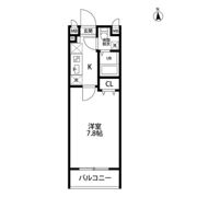 アップワード本厚木の間取り画像