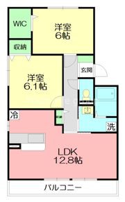 ガーデンヒルズ EASTの間取り画像