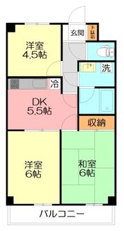 マンションアドミールの間取り画像