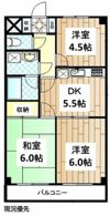 マンションアドミールの間取り画像