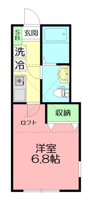 グラッサ花の木の間取り画像