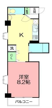 アバンサール湘南の間取り画像