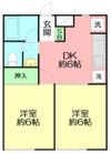 ディアコート開成A棟の間取り画像