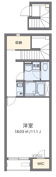 クレイノプルメリア23の間取り画像