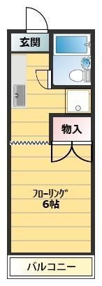 三沢ハイツの間取り画像