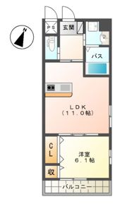 アオイリオーサの間取り画像
