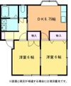 サントル鵠沼Bの間取り画像