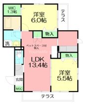 メゾン鵠沼神明の間取り画像