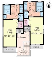 Star Ship共恵の間取り画像