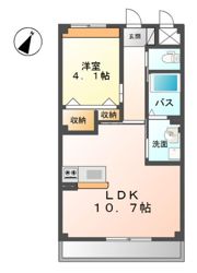 ルミナスパークサイドの間取り画像