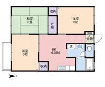 エクセルNAGANOの間取り画像