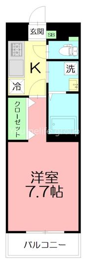 ツインズの間取り画像