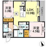 ライラック大船の間取り画像
