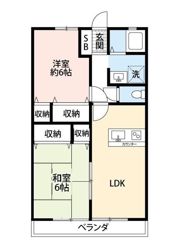 エーリS・A・Sの間取り画像
