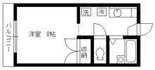 メゾンボナールの間取り画像