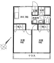 石井ハイツの間取り画像