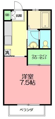 シャンテの間取り画像