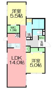 （仮称）辻堂太平台2丁目メゾンの間取り画像
