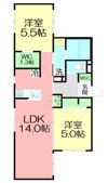 （仮称）辻堂太平台2丁目メゾンの間取り画像