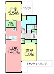 （仮称）辻堂太平台2丁目メゾンの間取り画像