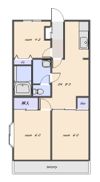 プレテラス緑園の間取り画像