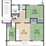 東高森団地21号棟の間取り画像