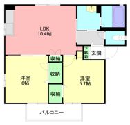 サニーフラットIIの間取り画像