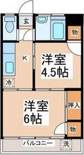 高橋マンションB棟の間取り画像