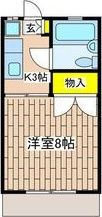 コーポ藤沢の間取り画像