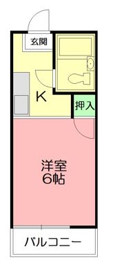 ハイツリンムの間取り画像