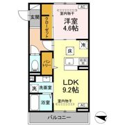 ゼラニウム湘南台の間取り画像