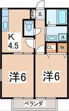 大磯シーサイドコーポBの間取り画像